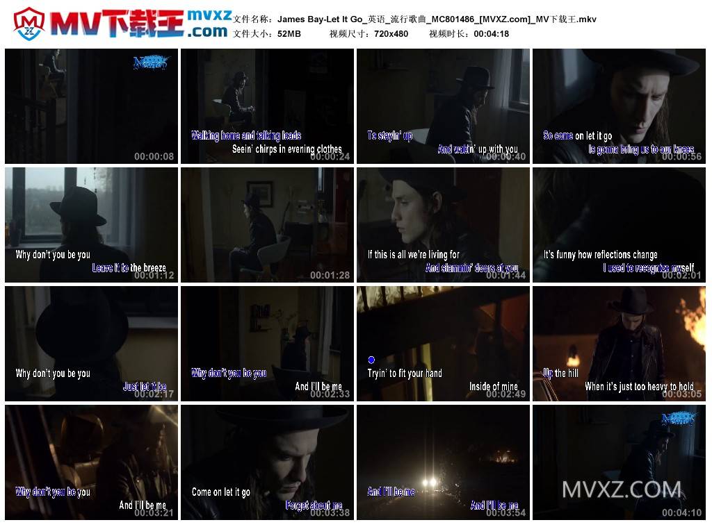 James Bay-Let It Go_英语_流行歌曲_MC801486